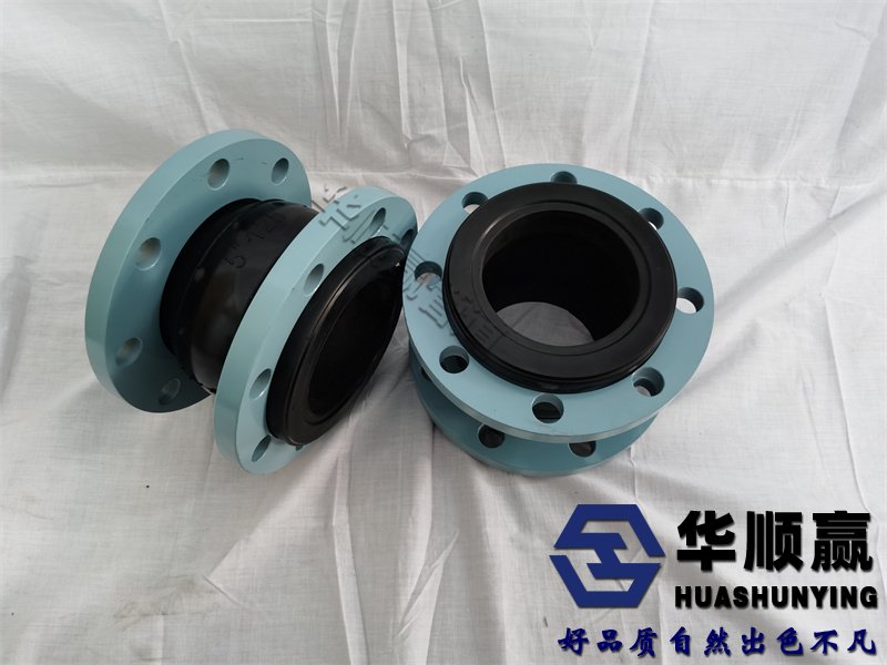不鏽鋼(gāng)法蘭橡膠柔性接頭(tóu),橡膠軟連接,國標橡膠接頭