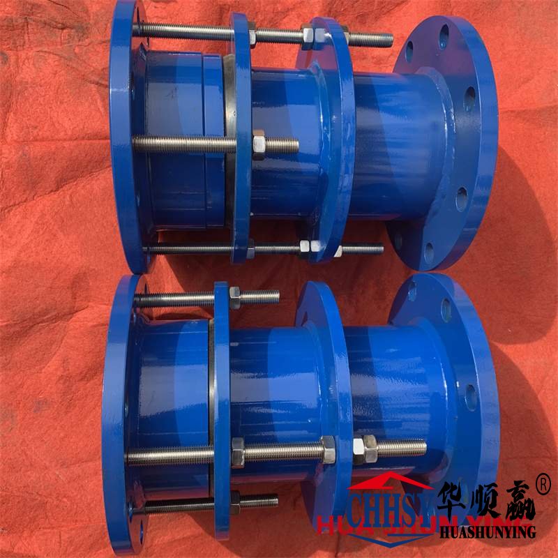 排汙(wū)雙法蘭伸縮接頭,碳鋼伸縮節(jiē),鬆套式伸縮傳力(lì)接頭