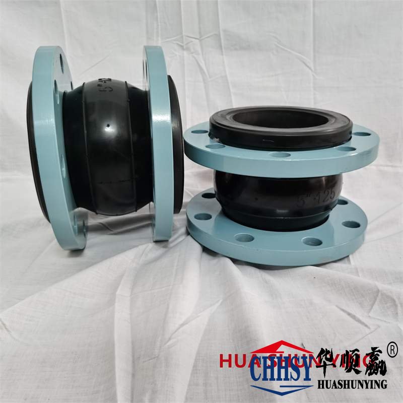 减震器橡胶接头，碳钢法兰橡胶接头，循环（huán）水系统橡胶软连接