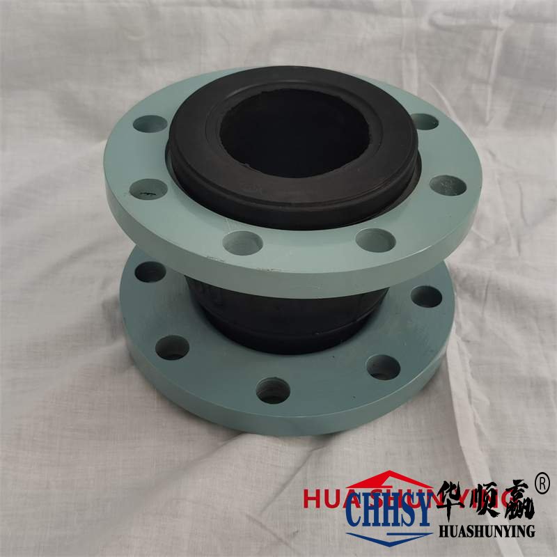 DN25橡膠接頭,碳鋼法蘭橡膠(jiāo)接頭,循環水係統橡(xiàng)膠軟連接